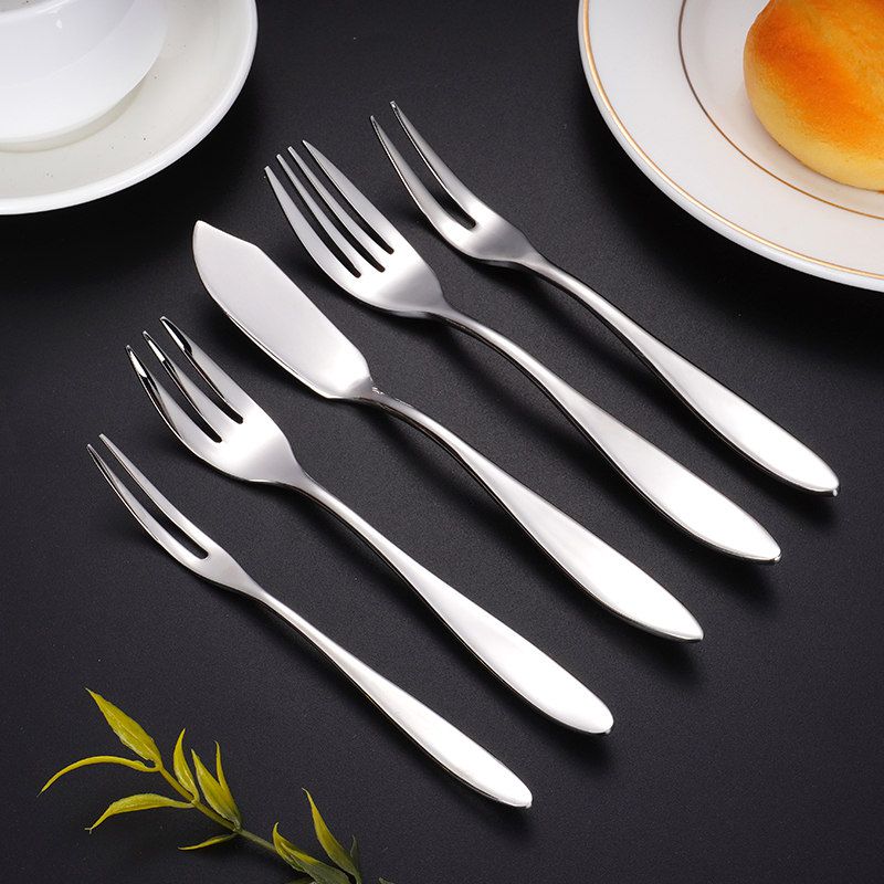 High Quality Stainless Steel Tableware Knife and Spoon Set Fork