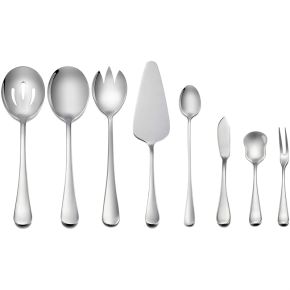 Serving Utensils, 8-Piece Stainless Steel Hostess Serving Set