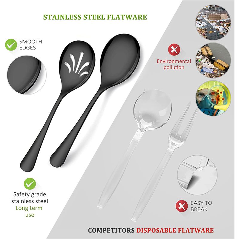 Stainless Steel Metal Serving Utensils