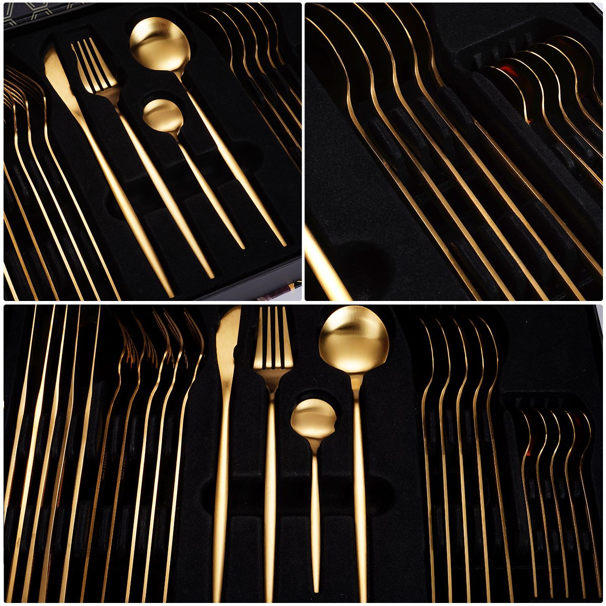 Bulk Silverware Flatware China Gold Stainless Wedding Spoons Cheap Rada Cutlery Wholesale
