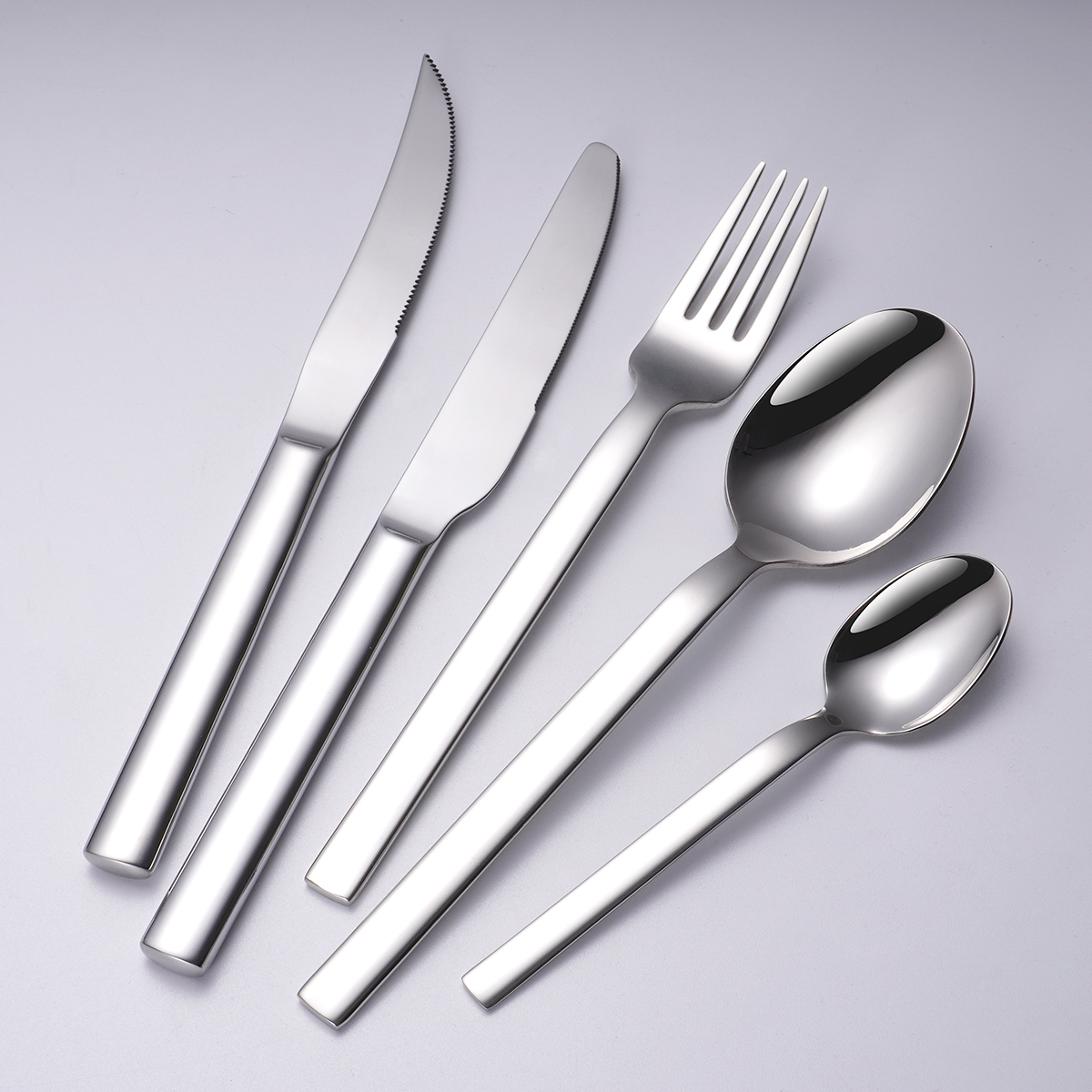 Matte Gold Wholesale Restaurant Supply Sets International Stainless Flatware Made In China
