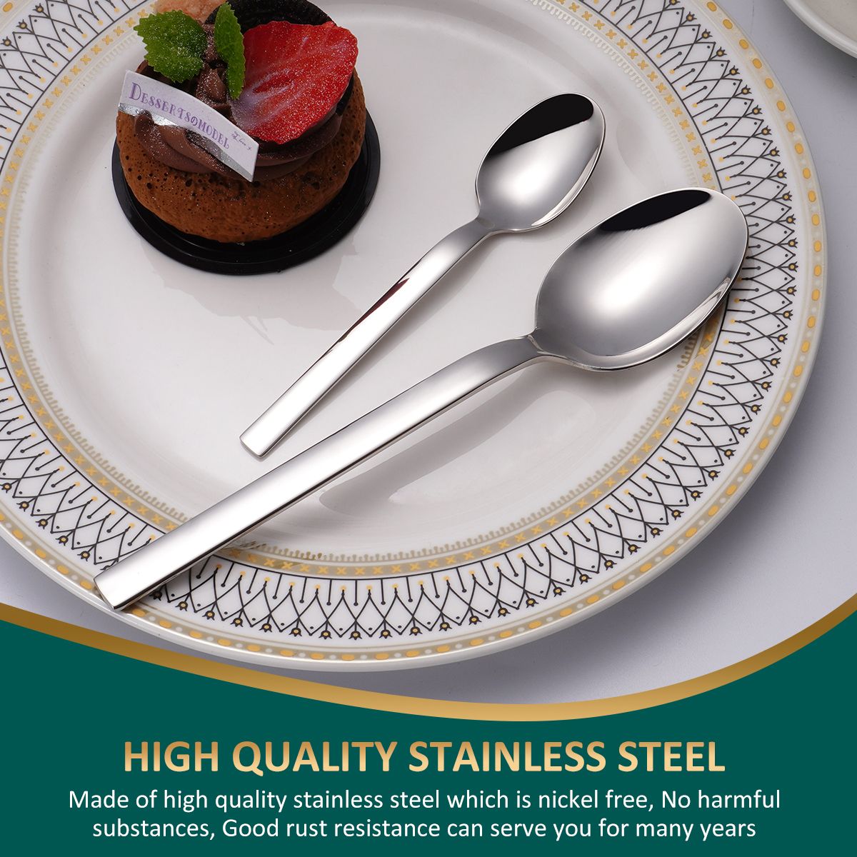 Matte Gold Wholesale Restaurant Supply Sets International Stainless Flatware Made In China