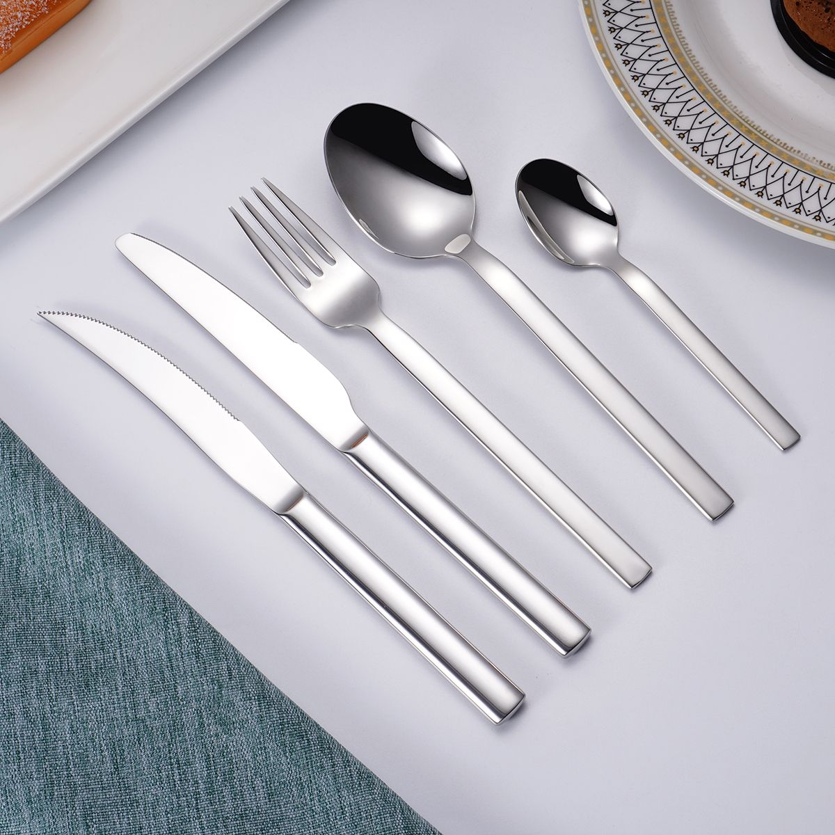 Matte Gold Wholesale Restaurant Supply Sets International Stainless Flatware Made In China