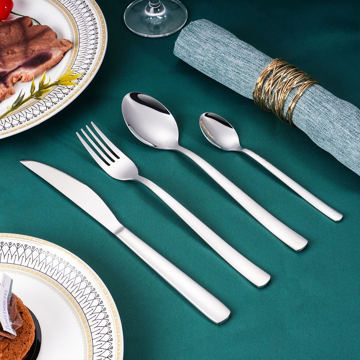 Wholesale Restaurant Cutlery William Rogers Sons Silverware China Wm Son Set Stainless Spoon And Fork Supplier Philippines