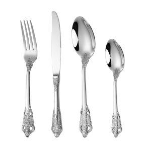 Flatware 18 10 Spoons And Forks Yogurt Bulk Silverware Wholesale Cutlery Sets