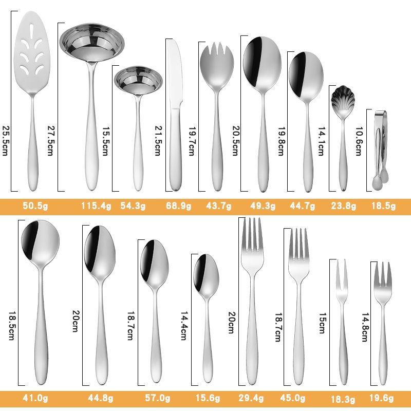 Restaurant Supply Sets Silverware Matte Gold Flatware Wholesale