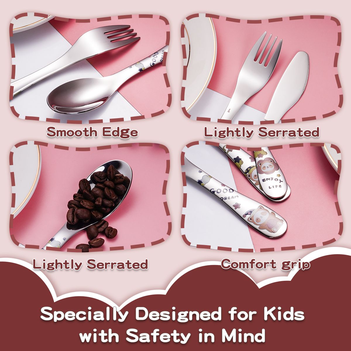 Kids Sustainable Supply Silverware Wholesale Sheffield Cutlery Manufacturers