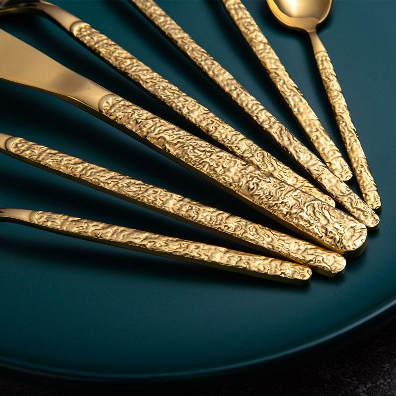 Wholesale Cutlery And Churchill Cambridge Stainless China Gold Flatware