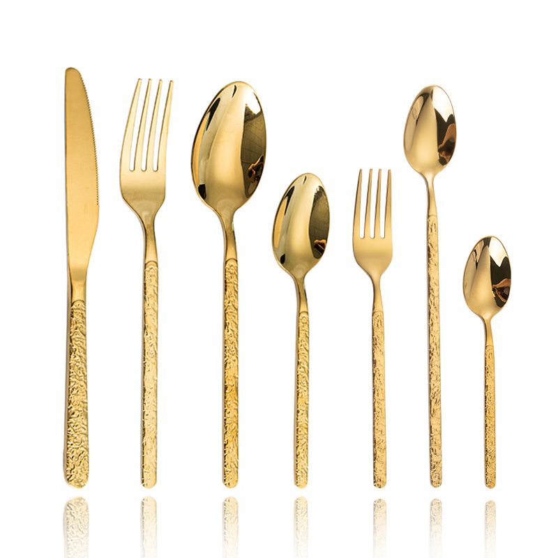 Wholesale Cutlery And Churchill Cambridge Stainless China Gold Flatware