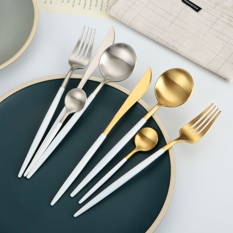 Flatware Spoons And Forks Tea Cafe Jason Bateman Silver Coffee Spoon Factory Manufacturer Supplier Black Silverware Set