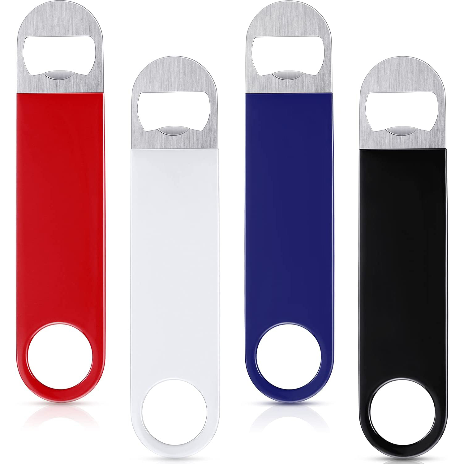 Promotion Metal Bottle Opener Beer Brand Round Keychain Manual Beer Bottle Opener