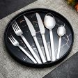 Stainless Steel Cutlery Set with Steak Knives, Elegant Flatware Set with Knives, Forks, Spoons, Cutlery for Home, Party, Restaurant, Dishwasher-Safe & Rustproof